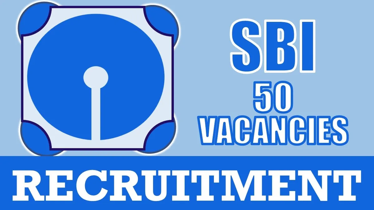 SBI Recruitment 2024 Manager (Credit Analyst) 50 Posts Online Application