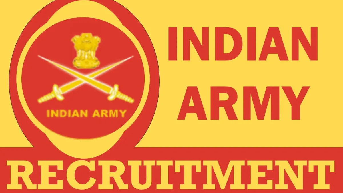 Indian Army Recruitment 2024 140th Technical Graduate Course (TGC-140) 30 Posts Online Application